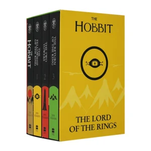 The Hobbit and The Lord of the Rings trilogy by J.R.R. Tolkien 4Books/Set