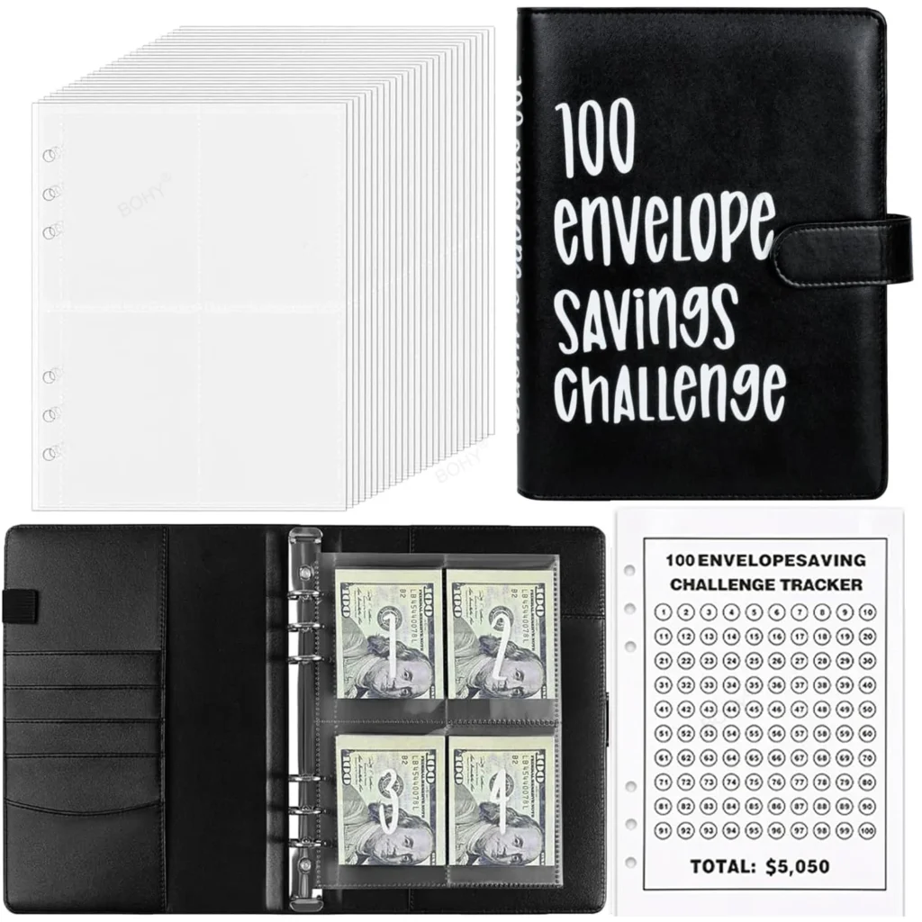 100 Envelopes Savings Challenge