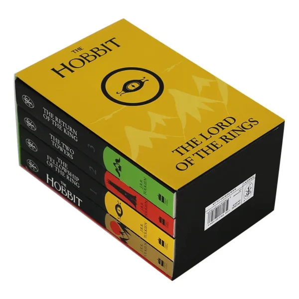 The Hobbit and The Lord of the Rings trilogy by J.R.R. Tolkien 4Books/Set - Image 2