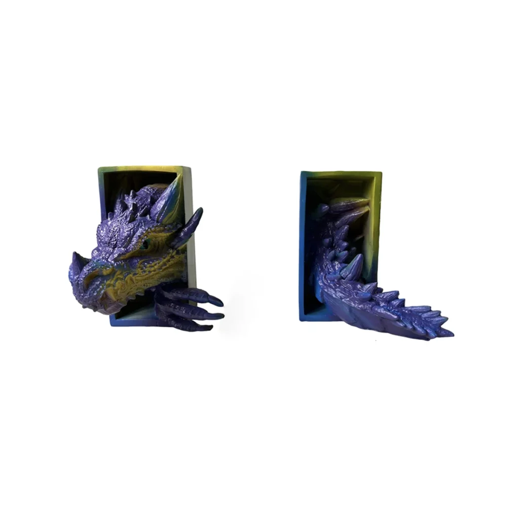Bookshelf Decoration Dragon-Shaped Bookend