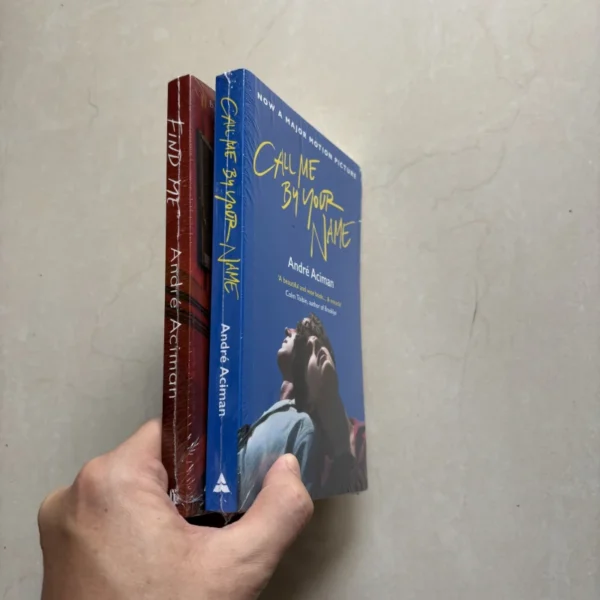 Call Me by Your Name & Find Me – 2 Book Collection by André Aciman (Romance Novel Set)