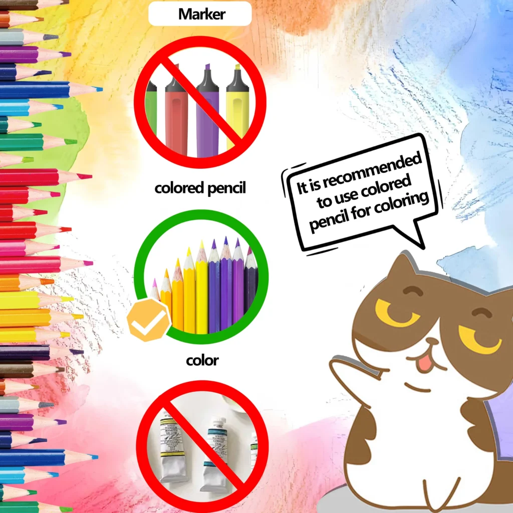 Cat Routine Coloring Book – Cute Cat-Themed Relaxing Coloring Book