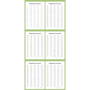 Multiplication and Division within 99 - Exercises - Image 6