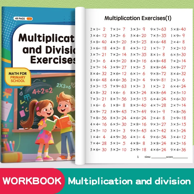 Multiplication and Division within 99 - Exercises - Image 1
