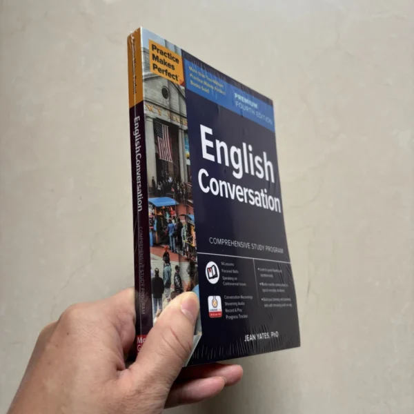 Practice Makes Perfect: English Conversation (Premium 4th Edition) by Jean Yates – Learn English Speaking Skills