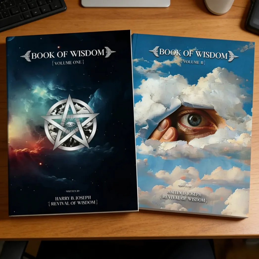 Book of Wisdom (Volume 1 & Volume 2) – Spiritual Growth & Self-Discovery Collection - Image 1