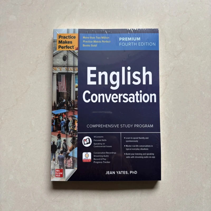 Practice Makes Perfect: English Conversation (Premium 4th Edition) by Jean Yates – Learn English Speaking Skills - Image 1