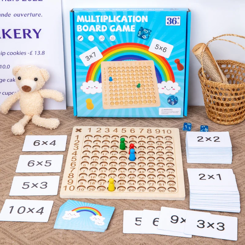 99 Multiplication Montessori Kids Learning - Image 1