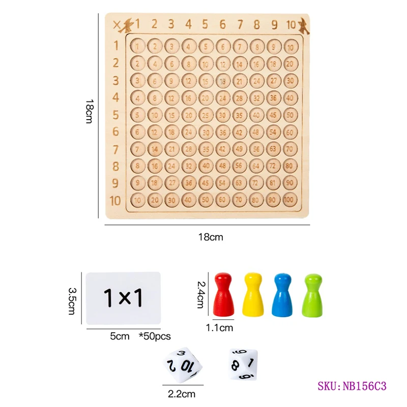 99 Multiplication Montessori Kids Learning - Image 6